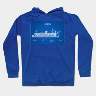 Goldenrod United States Coast Guard Lighthouse Tender - ABD Hoodie